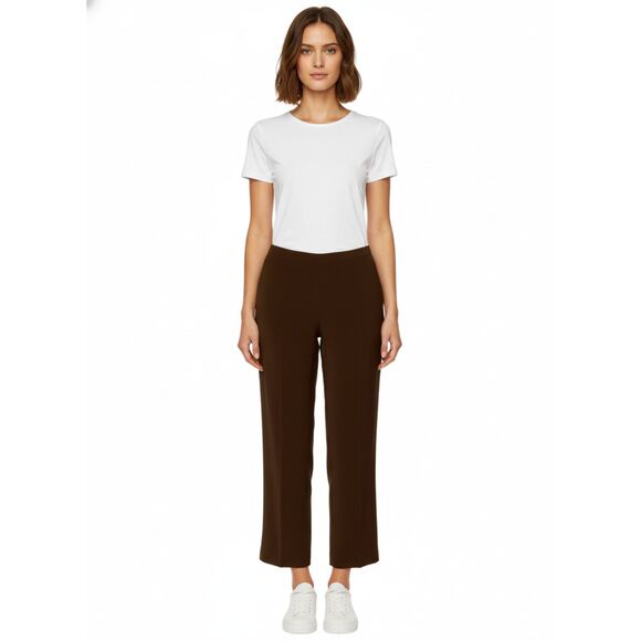 East 5th Pants - East 5th Women’s Brown Dress Slacks - Classic Fit Trousers
